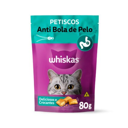 Whiskas Anti Bolas de Pelo para Gatos Petisco 40G