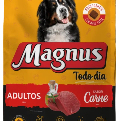 Ração Magnus Todo Dia para Cães Adultos Sabor Carne