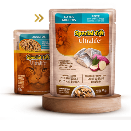 Sache Special Cat Ultralife Adultos Sabor Peixe 85G