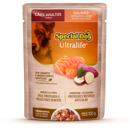 Sache Special Dog Ultralife Adultos Sabor Salmão 100G