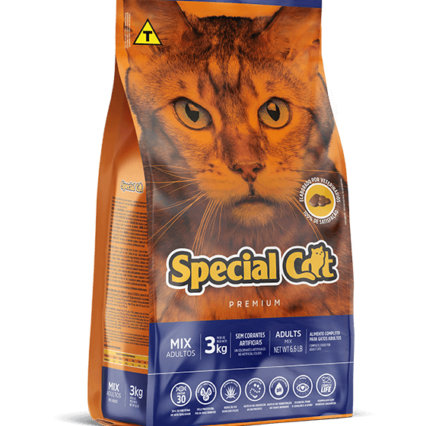 Ração Special Cat para Gatos Adultos Sabor Mix