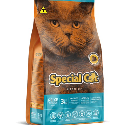 Ração Special Cat para Gatos Adultos Sabor Peixe