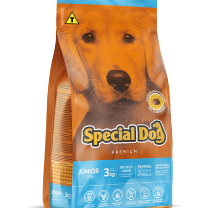 Ração Special Dog para Cães Filhotes Sabor Carne