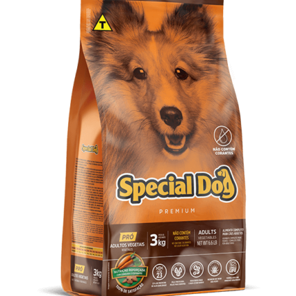 Ração Special Dog Pró para Cães Adultos Sabor Vegetais
