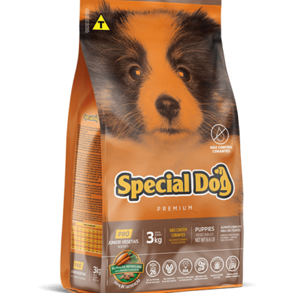 Ração Special Dog Pró para Cães Júnior Sabor Vegetais