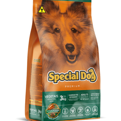 Ração Special Dog para Cães Adulto sabor Vegetais