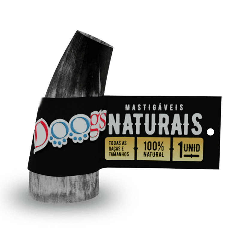 Petisco Doogs Chifre Mastigável Natural