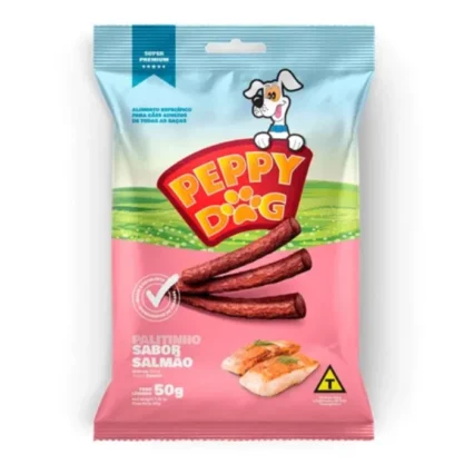 Palitinho para Cães Peppy Dog sabor Salmão