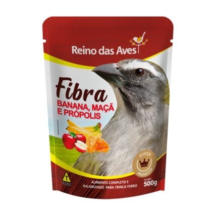 Reino das Aves Fibra Maçã, Banana e Própolis 500G