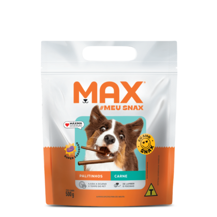 Palitinhos Max sabor Carne 500g