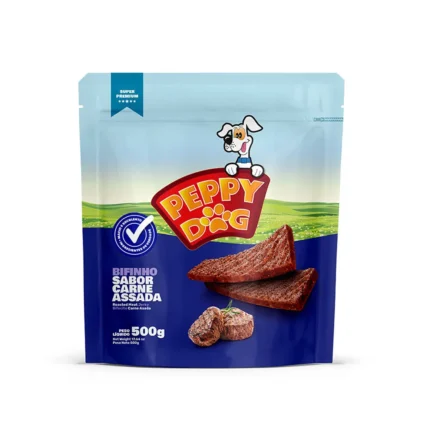 Bifinho para Cães Peppy Dog sabor Carne Assada
