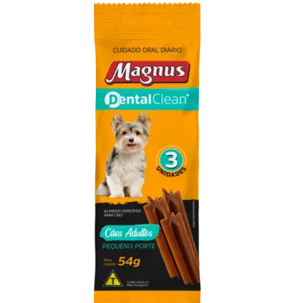 Magnus Dental Clean Cães Adultos Pequeno Porte 54G